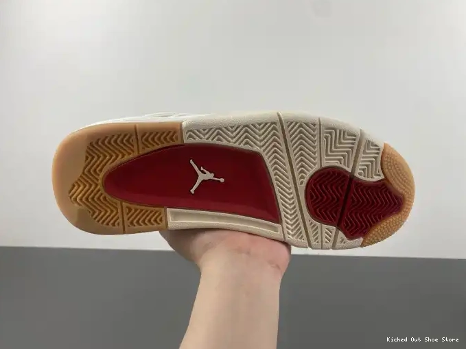 Kick Theory x Air AO2571-100 4 'White' Jordan Levi's 0519